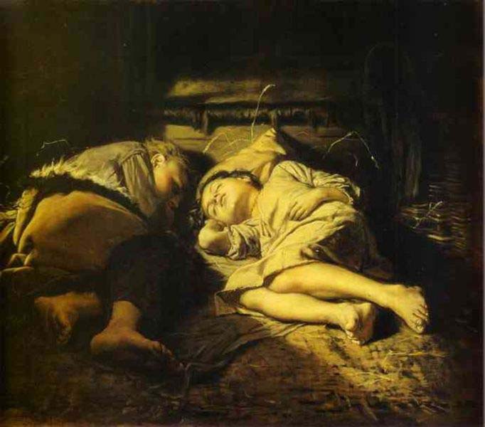 Sleeping children